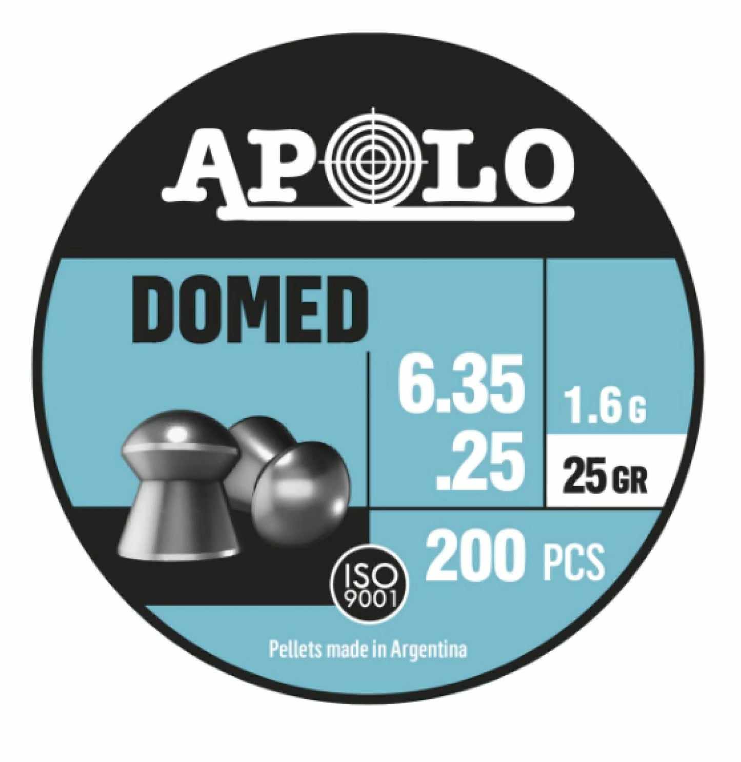 DIABOLOS APOLO DOMED .25X 200 25GR