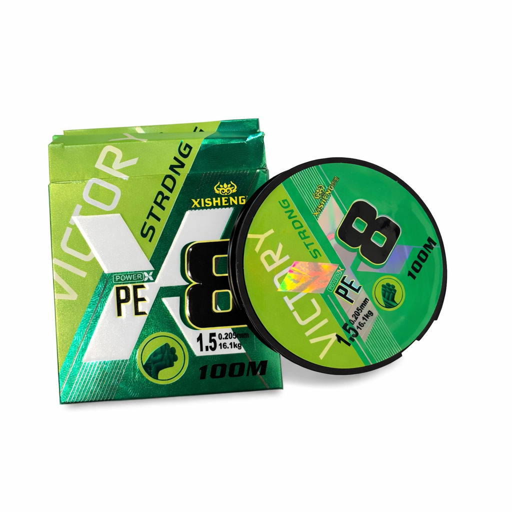 Sedal de pesca trenzada Xishang Power X8 PE.