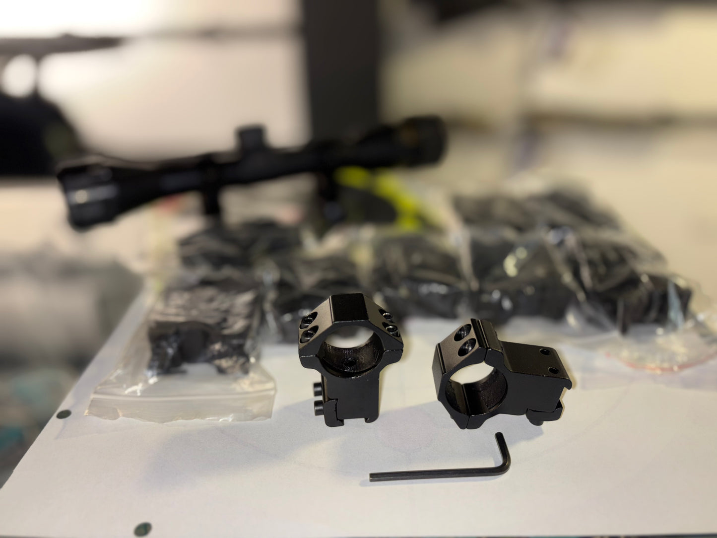 ANILLAS PARA MIRAS TELESCOPICAS