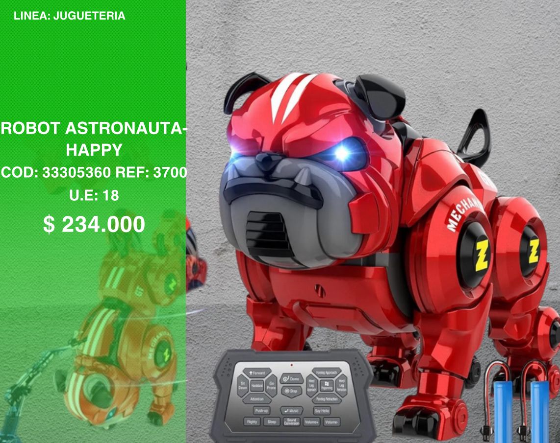 Robot astronauta
