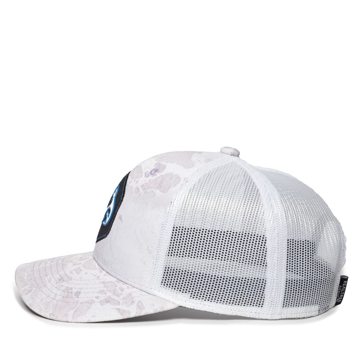 Gorra OUTDOOR CAP Realtree Blanca con Malla – RTF04A