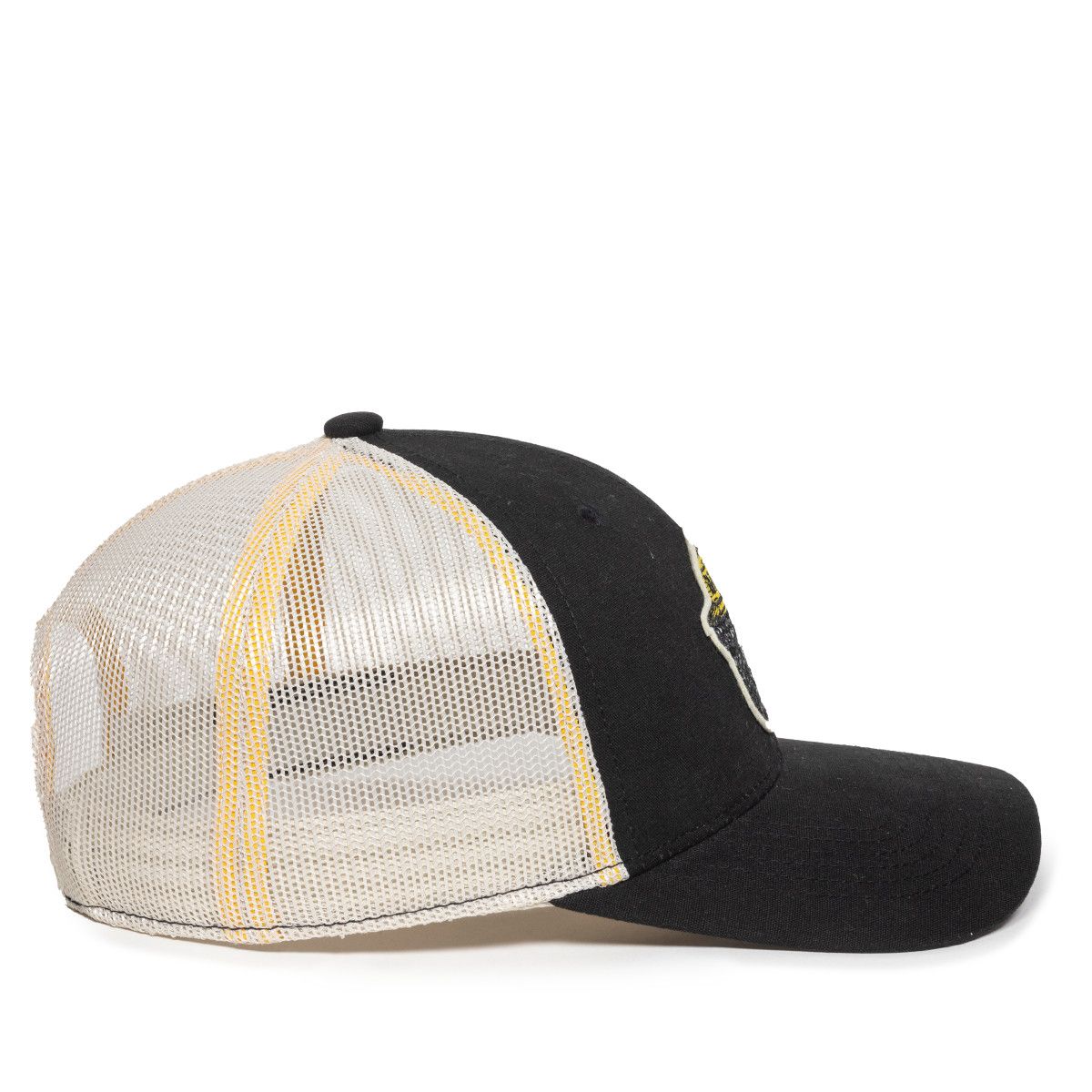 Gorra OUTDOOR CAP Negra blanca – SMOKEY01