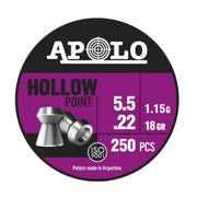 DIABOLOS APOLO APOLO HOLLOW POINT CAL. .22X250 18GR