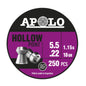 DIABOLOS APOLO APOLO HOLLOW POINT CAL. .22X250 18GR