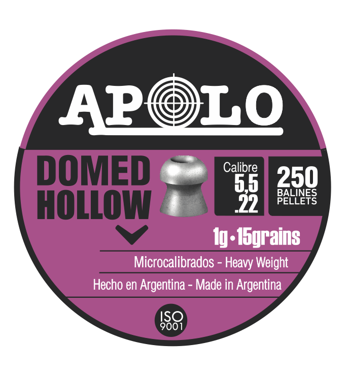 DIABOLOS APOLO DOMED HOLLOW .22X250
