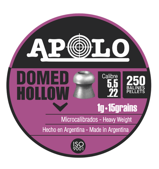 DIABOLOS APOLO DOMED HOLLOW .22X250