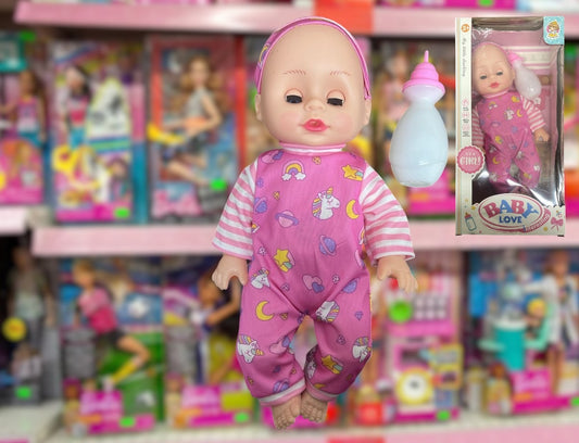 Bebe + tetero en caja