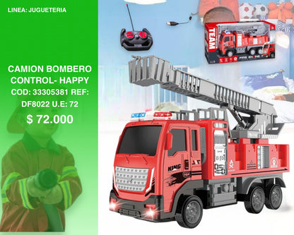 Camion bombero control