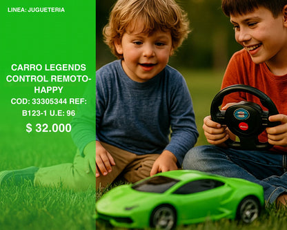 Carro legends control remoto