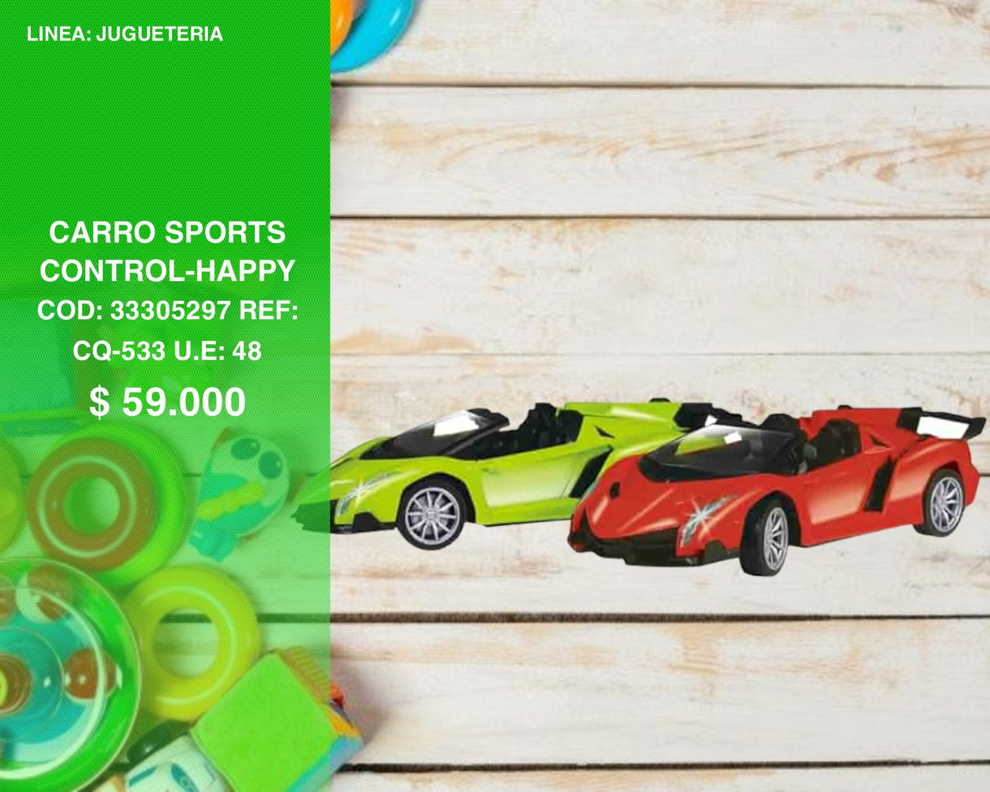 Carro sports control