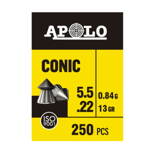 DIABOLOS APOLO CONIC CAL. .22 X 250 13GR
