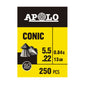 DIABOLOS APOLO CONIC CAL. .22 X 250 13GR