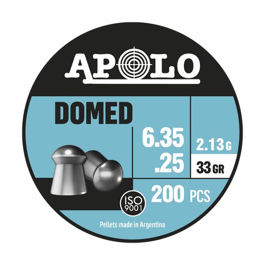 DIABOLOS APOLO DOMED .25X200 33GR