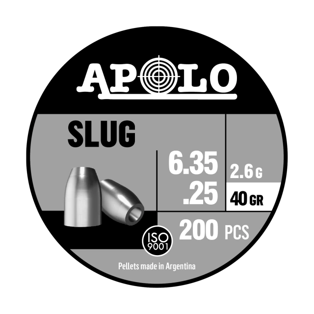 DIABOLOS APOLO SLUG .25X200 40gr
