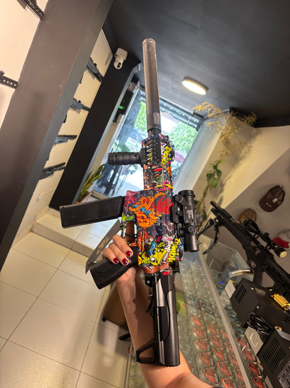 Lanzador de hidrogel recargable