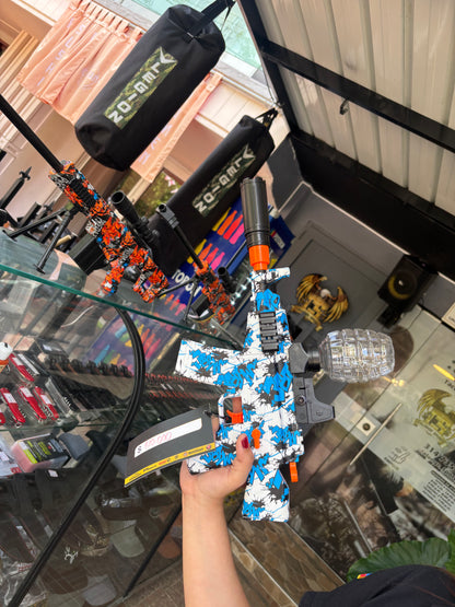 Lanzador de hidrogel recargable