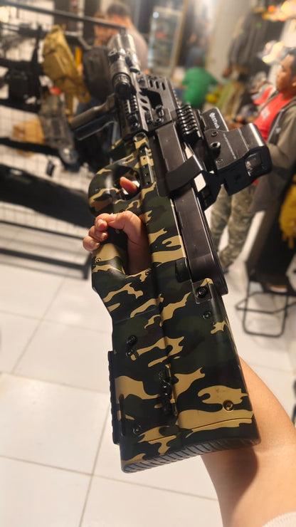 PISTOLA HIDROGLE P90 CAMUFLADA