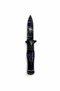 Navaja Táctica Automática Diseño Thin Blue Line