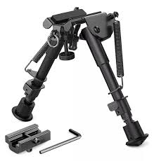 BIPODE UNIVERSAL OFFICIAL CON ADAPTADOR DE RIEL METALICO