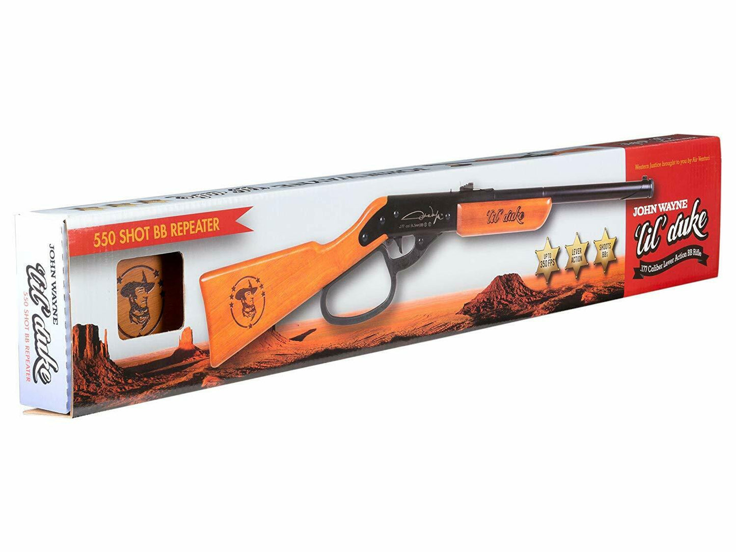 RIFLE JOHN WAYNE LIL DUKE BB GUN .177