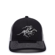 Gorra OUTDOOR CAP Gris/Negra Con Malla – WIN46B